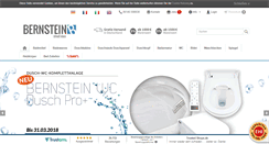 Desktop Screenshot of bernstein-badshop.de